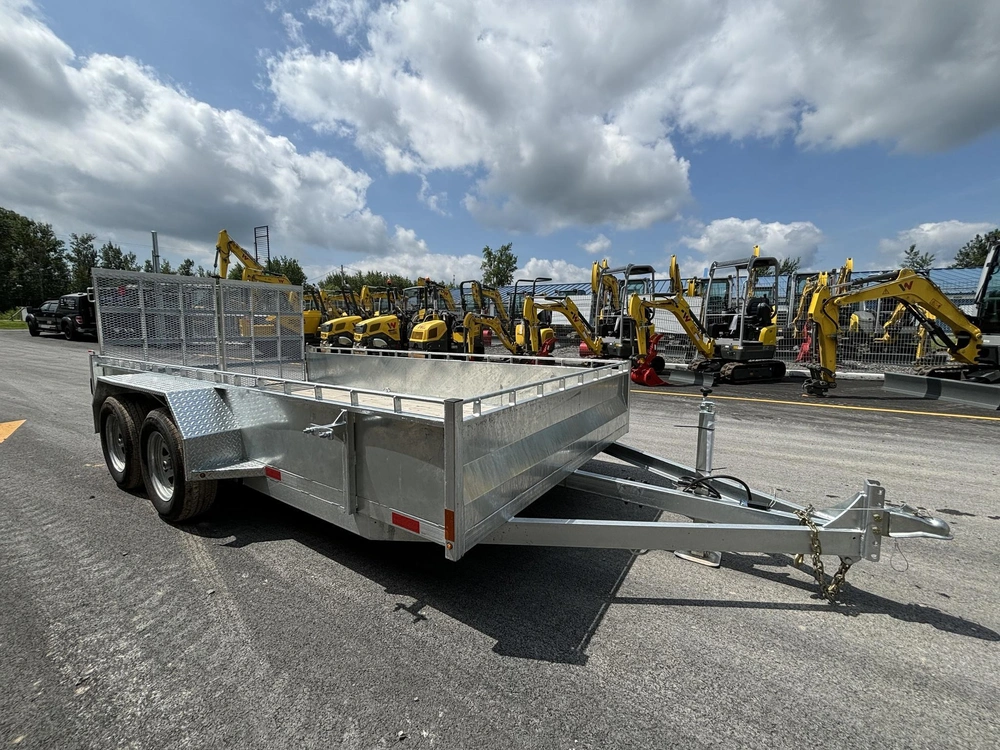 2026 Unitrail Utilitaire 7x16 Tandem Galvanisée alt