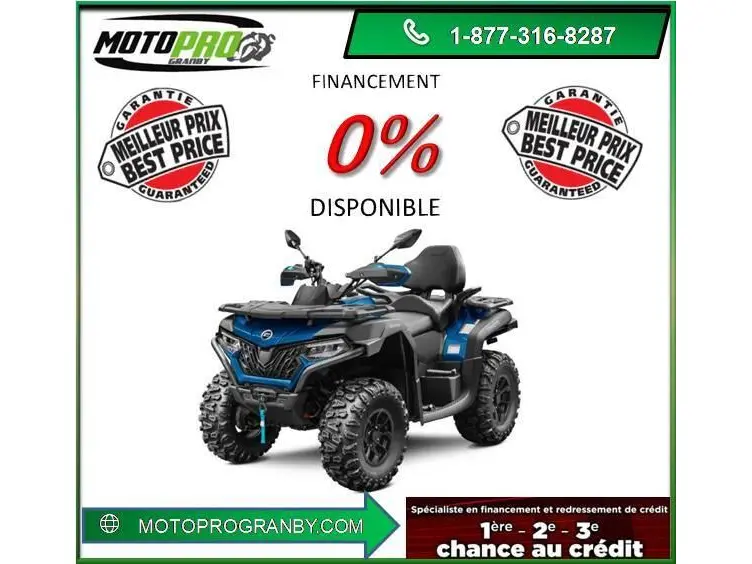 2026 CFMOTO CFORCE 600 Touring CFORCE600 TOURING VRAI 2 PLACES