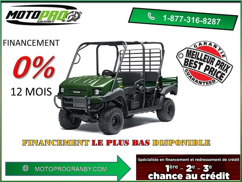 2026 Kawasaki Mule 4010 Trans  4X4 mule 4010 trans mule4010 4010trans 4 PASSAGERS