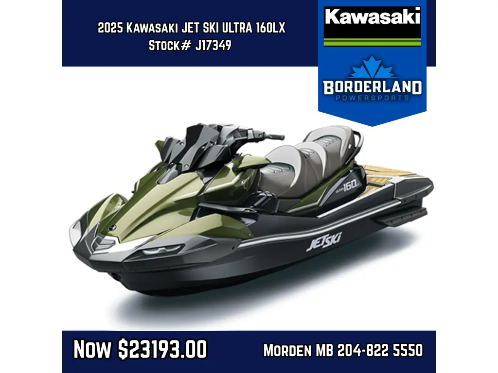 2025 Kawasaki Jet Ski® Ultra® 160 LX 