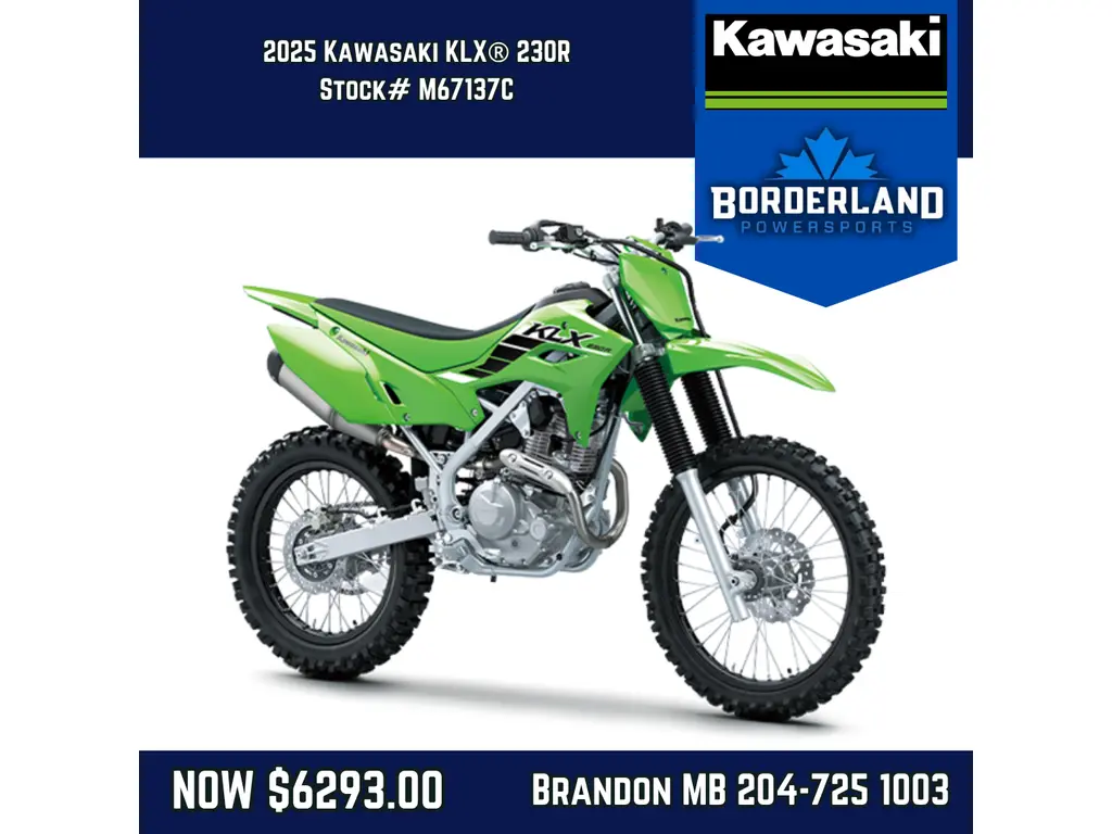 2025 Kawasaki KLX® 230R 