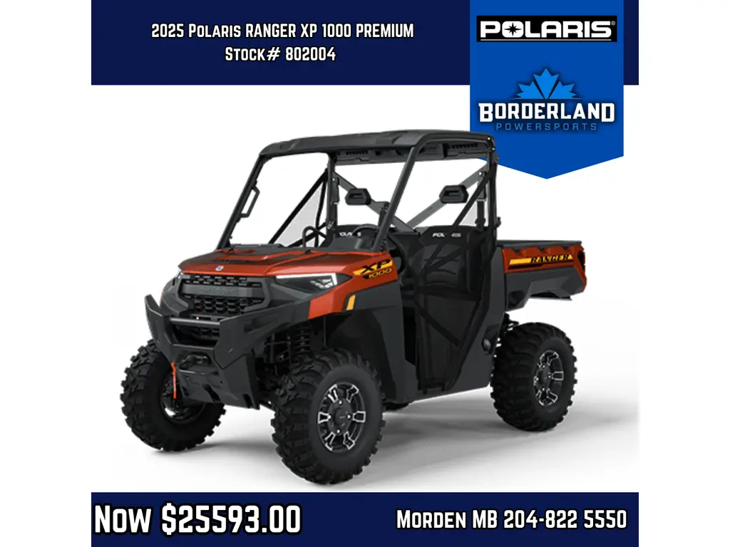 2025 Polaris RANGER XP 1000 PREMIUM 
