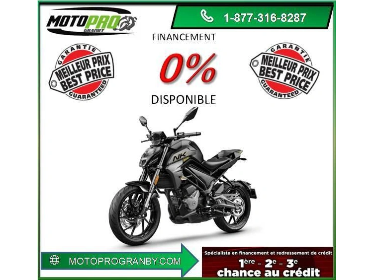 2026 Cfmoto 300nk 300nk 300 Nk Z400 Financement Petites Plaques alt