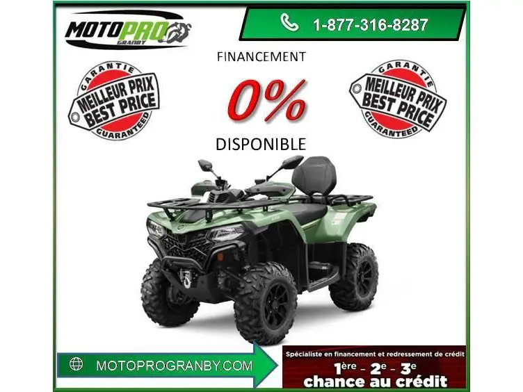 2026 CFMOTO CFORCE 400 Touring CFORCE400 EPS TOURING VRAI 2 PLACES