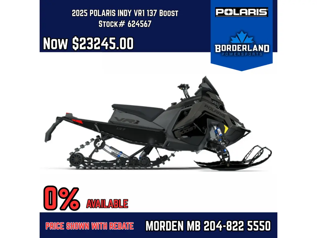 2025 Polaris INDY® VR1 137 Boost 