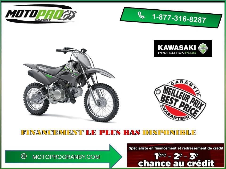 2025 Kawasaki Klx110 Klx 110r Klx110r Semi-automatique alt