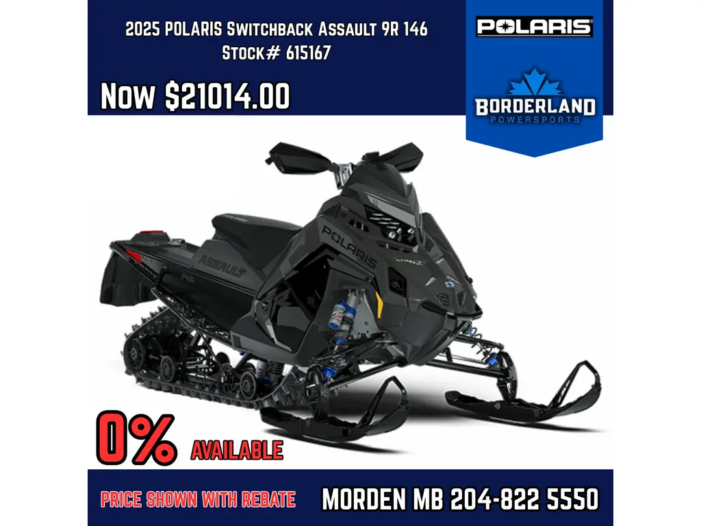 2025 Polaris Switchback® Assault® 9R 146