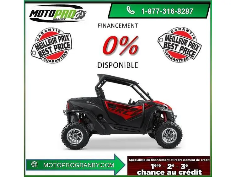 2026 CFMOTO ZFORCE 800 Trail zforce800 trail 50po zforce 800 financement 0%