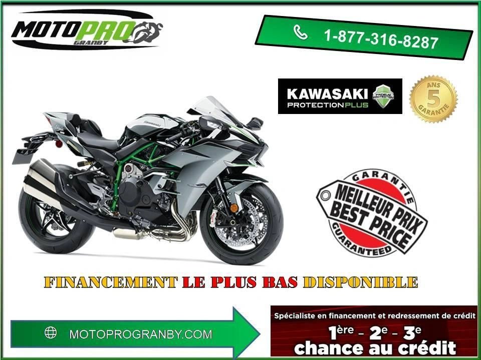 2025 Kawasaki Ninja H2 Ninja H2 Superbe Moto Technologie Avancé Ninjah2 alt