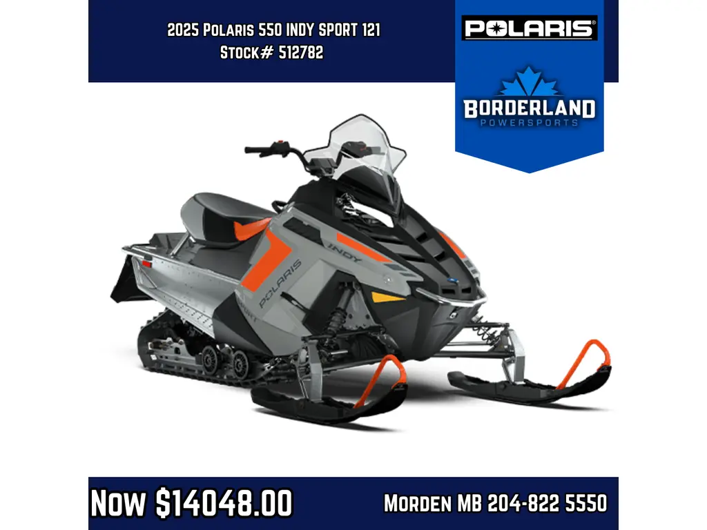 2025 Polaris 550 INDY SPORT 121 