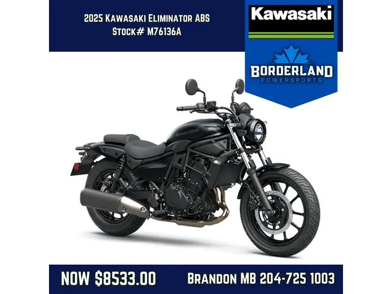 2025 Kawasaki Eliminator ABS