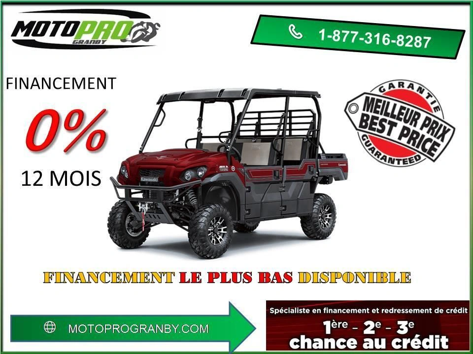 2025 Kawasaki Mule Pro-fxt Eps Ranch Edition Mule Pro-fxt 1000 Le Ranch Pro Fxt 6 Passagers alt