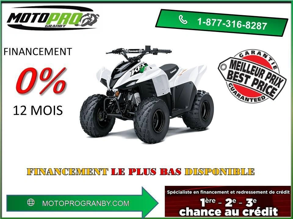 2026 Kawasaki Kfx90 Kfx90 Kfx 90 Vtt Enfant alt