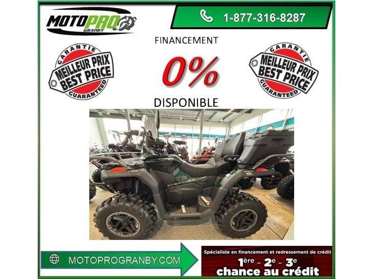 2025 Cfmoto Cforce 1000 Overland Cforce1000 Overland Cforce 1000 Vrai 2 Places alt
