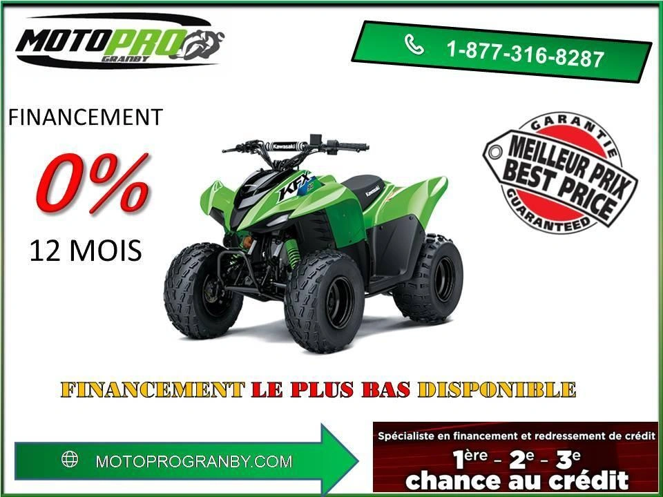 2026 Kawasaki Kfx90 Kfx90 Kfx 90 Vtt Enfant alt
