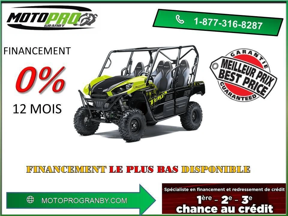 2025 Kawasaki Teryx4 Eps Teryx4 4 Places Passagers Teryx 4 Krt800 Krt 800 alt