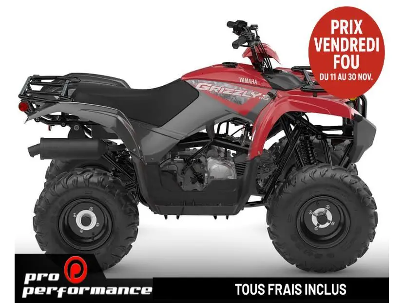 2025 Yamaha Grizzly 110 