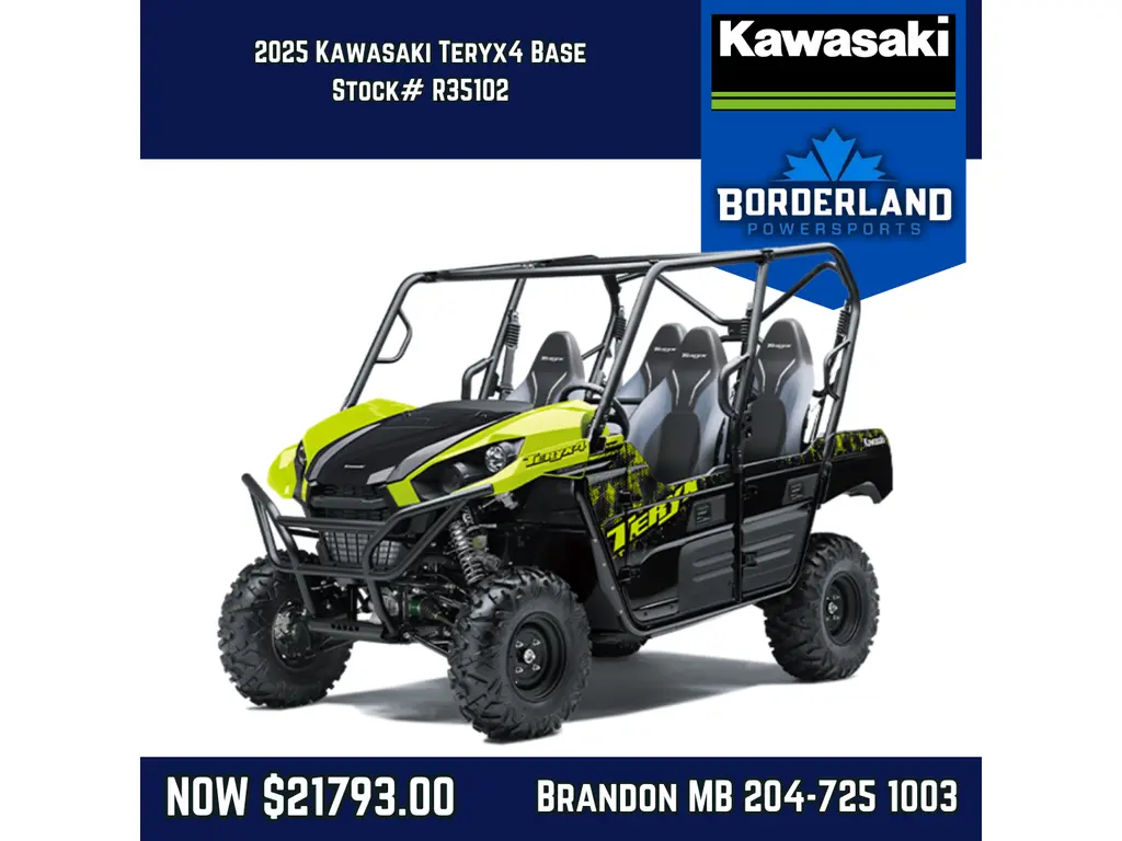 2025 Kawasaki Teryx4 Base 