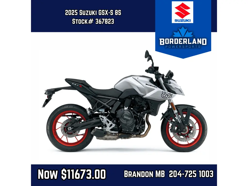 2025 Suzuki GSX-S 8S 