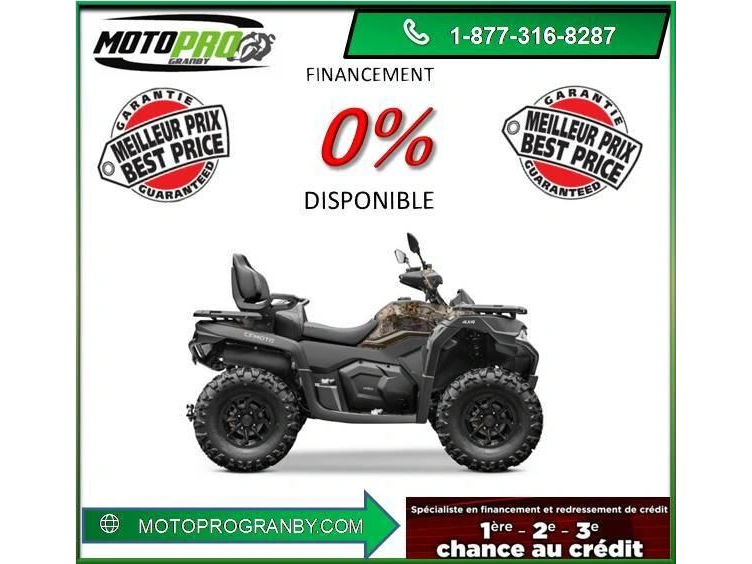 2026 Cfmoto Cforce 600 Touring Cforce600 Touring Vrai 2 Places Eps Camo Camouflag alt