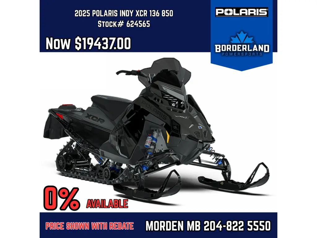 2025 Polaris INDY® XCR® 136 850