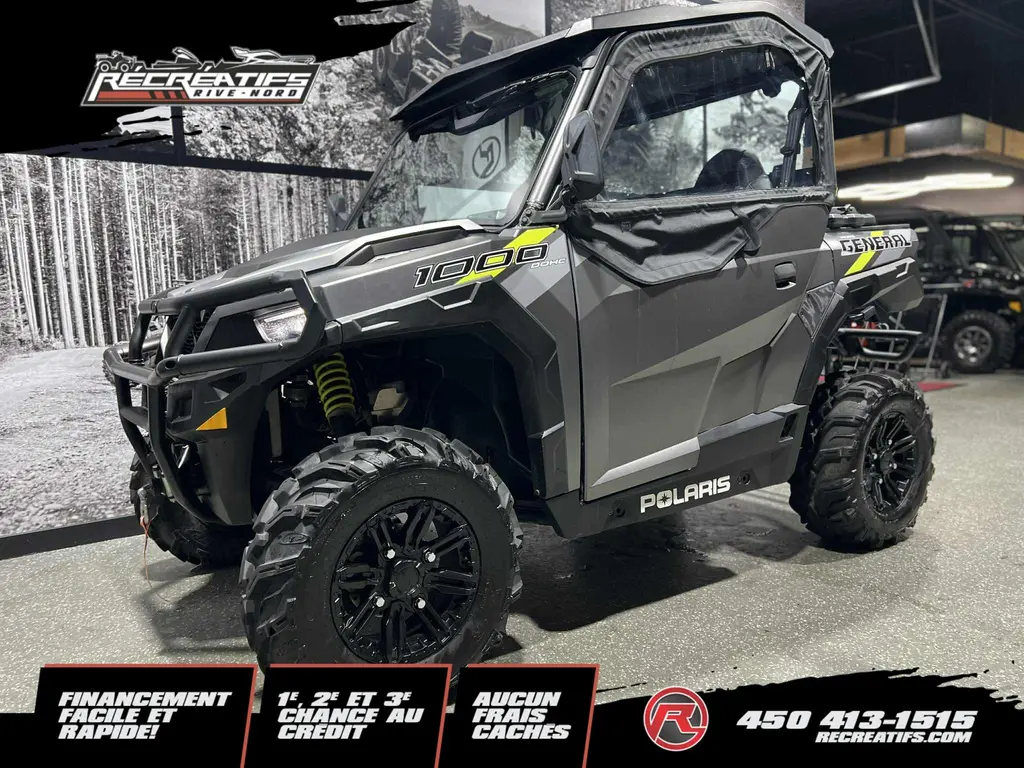 2020 Polaris General 1000 EPS PREMIUM CAB **CABINE CHAUFFÉE!!**