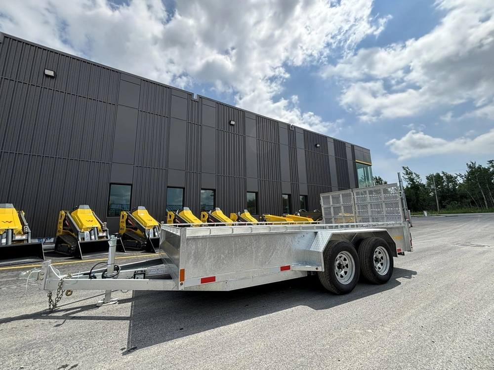 2026 Unitrail Utilitaire 7x14 Tandem 7k Galvanisée alt