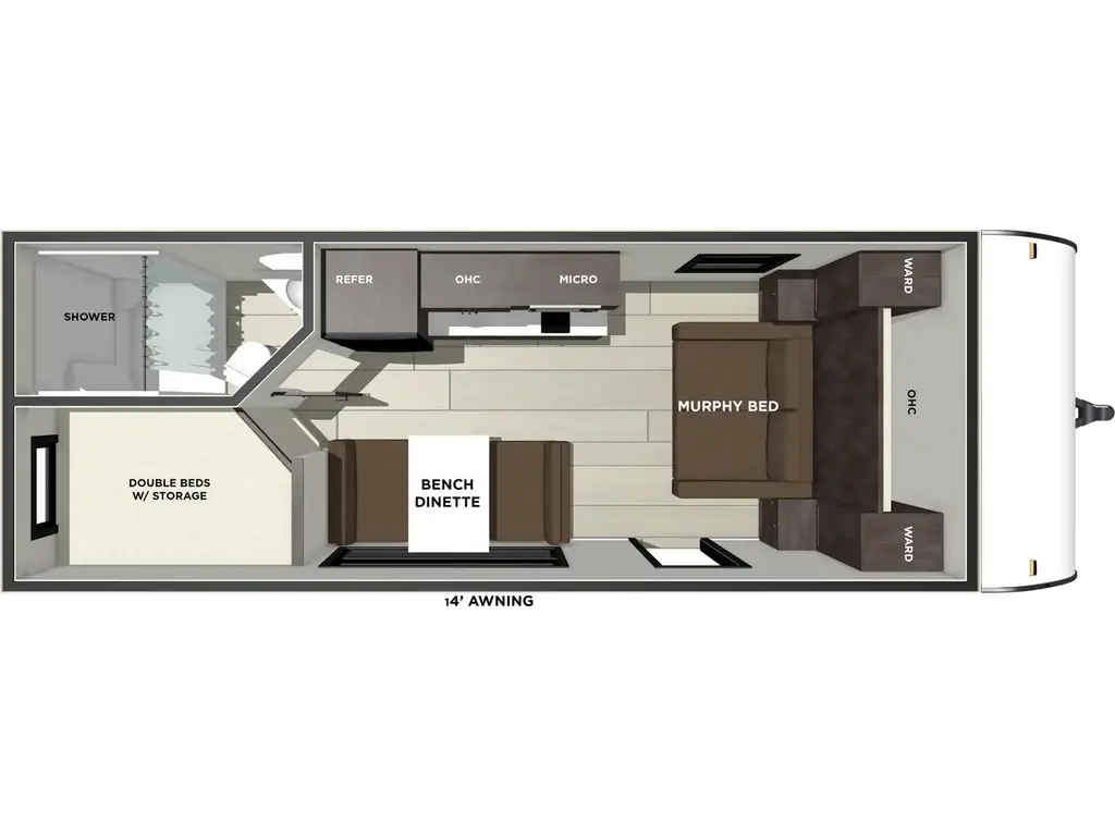 2026 Forest River Wildwood 179DBK Prix Précommande