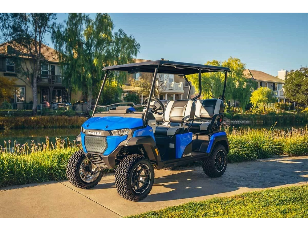 2025 Kawasaki Nav 4e Kart Cart Golf Nav4e Électrique Camping 4 Places alt