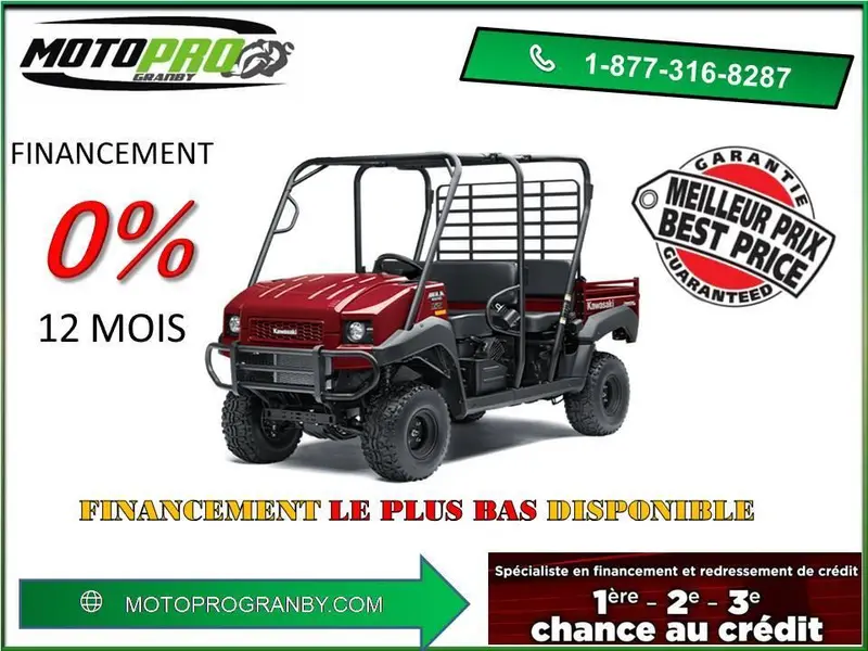 2026 Kawasaki Mule 4010 Trans  4X4 mule 4010 trans mule4010 4010trans 4 PASSAGERS