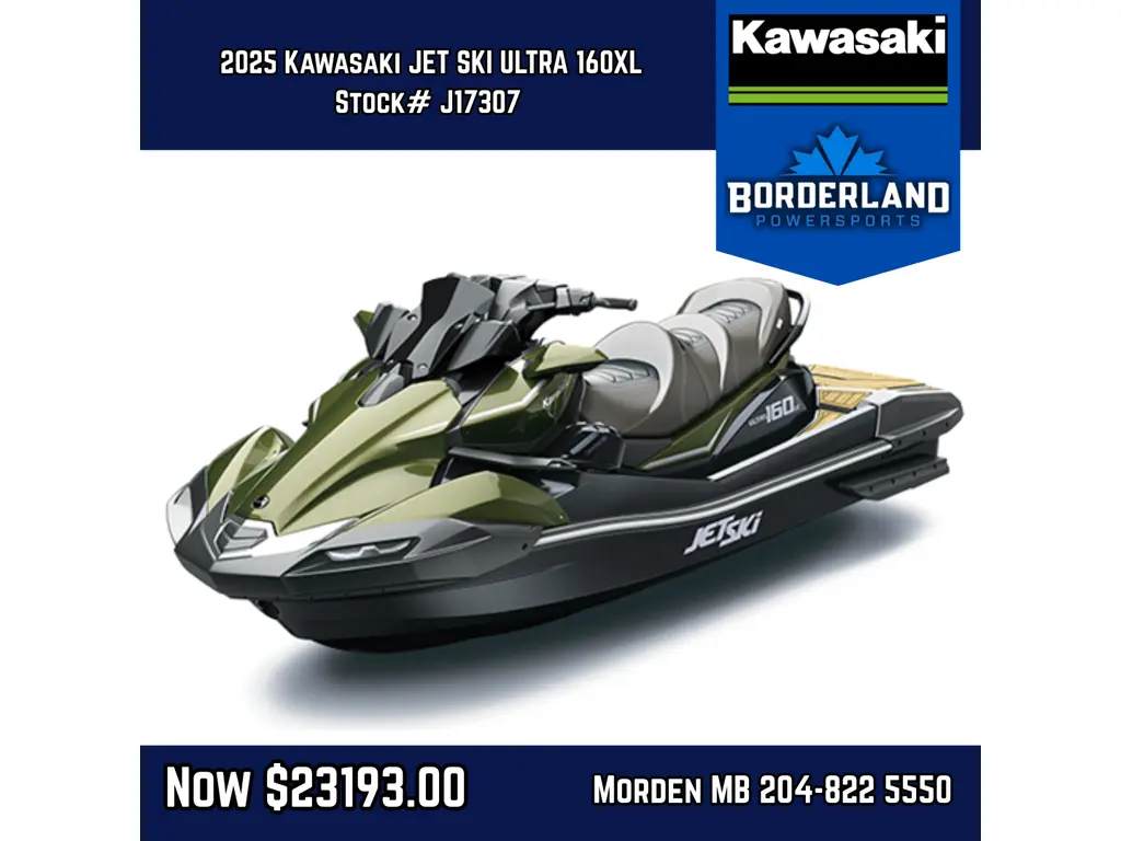 2025 Kawasaki JET SKI ULTRA 160LX 