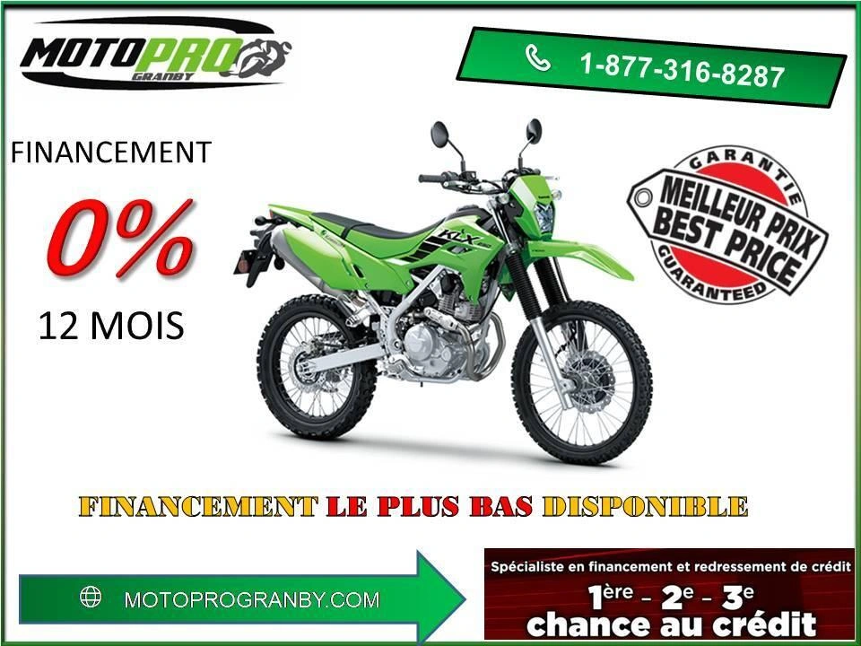 2025 Kawasaki Klx230 Klx 230 Klx230 Semi Route Semi Trail alt