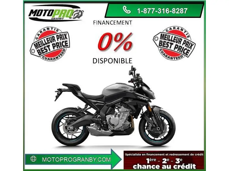 2026 CFMOTO 675NK 3 CYLINDRES NOUVEAUTÉ PERFORMANCE 675 NK Z ZR
