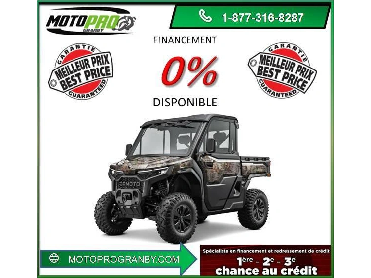 2026 Cfmoto Uforce U10 Pro Highland Uforce U10 Uforceu10 Pro Highland Tout Équipé alt