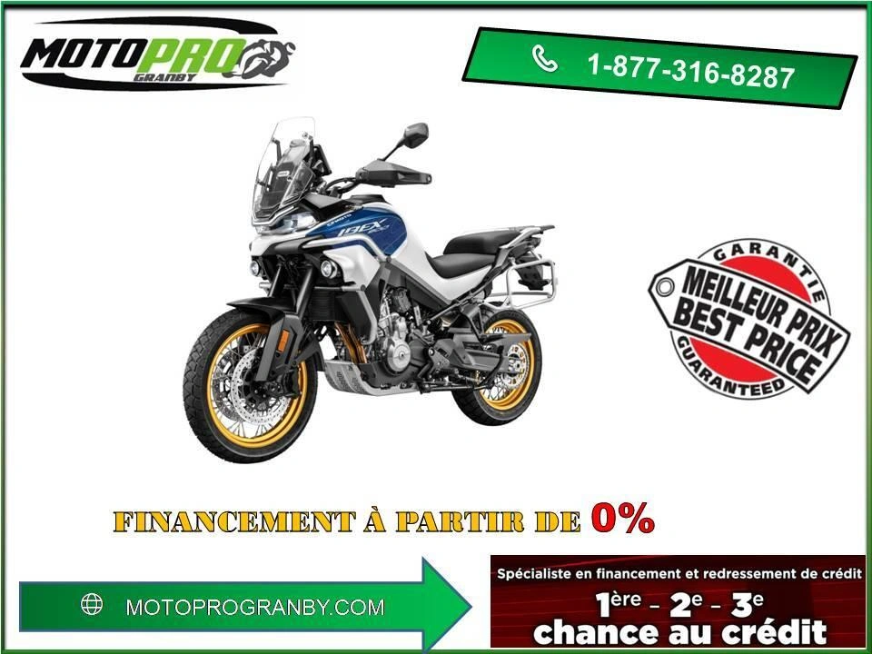 2025 Cfmoto Ibex 800 Explorer Ibex800 Cfmoto Explore Valises Incluses Aventure alt
