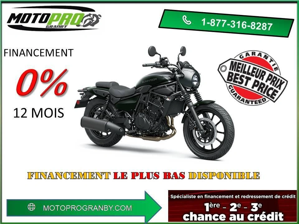 Kawasaki Eliminator 500 Se Eliminator500 Eliminator 500 Custom Se Équipé 2025 alt