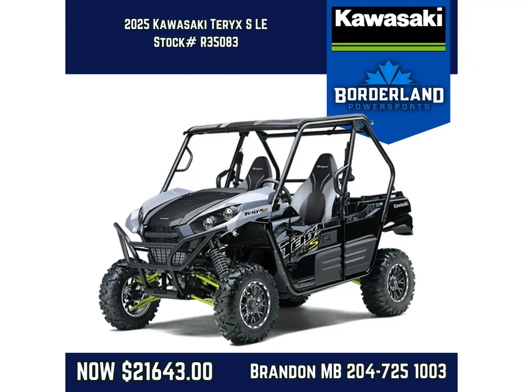 2025 Kawasaki Teryx S LE 