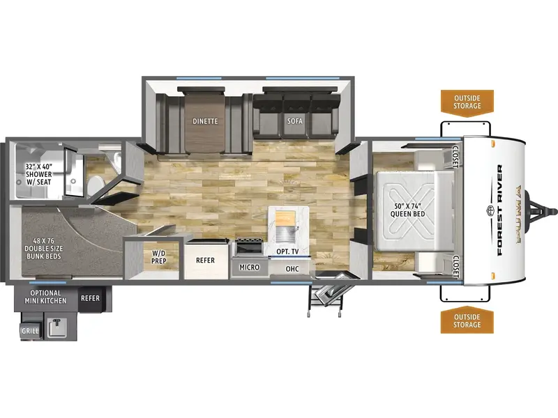 2026 Forest River PUMA CAMPING EDITION 283BHCE
