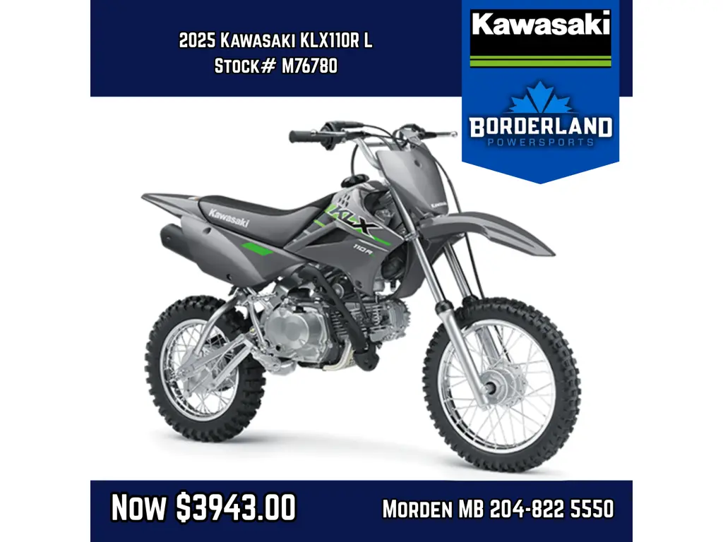 2025 Kawasaki KLX 110R L
