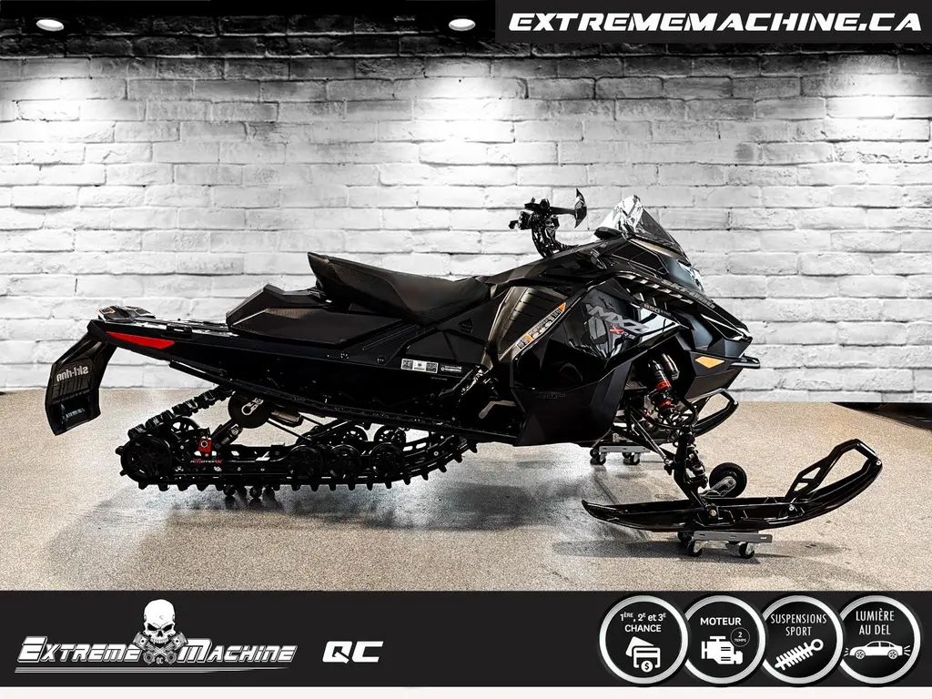 2023 SKIDOO MXZ ®  X-RS ® 850 E-TEC - SMART-SHOX IMPECCABLE!!!