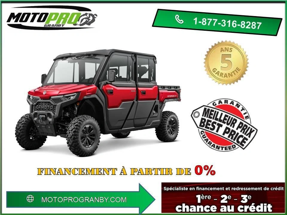 2025 Cfmoto Uforce U10 Pro Xl Uforce U10 Xl U10xl 6 Places 1000 Pro Highlandà alt