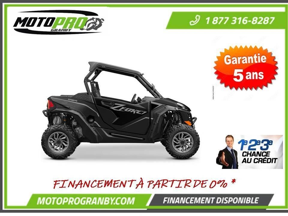 2025 Cfmoto Zforce 800 Trail G2 Eps Zforce800 Trail Zforce 800 50po Financement 0% alt