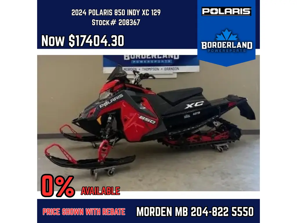 2024 Polaris 850 INDY XC 129