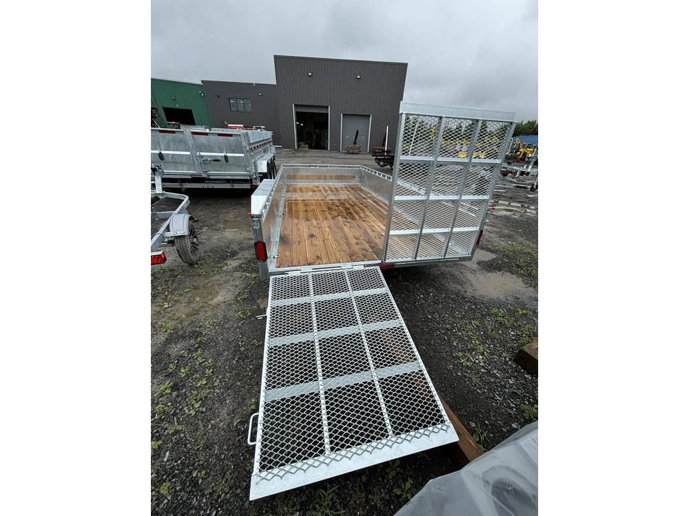 2026 Unitrail Utilitaire 7x16 Tandem Galvanisée alt