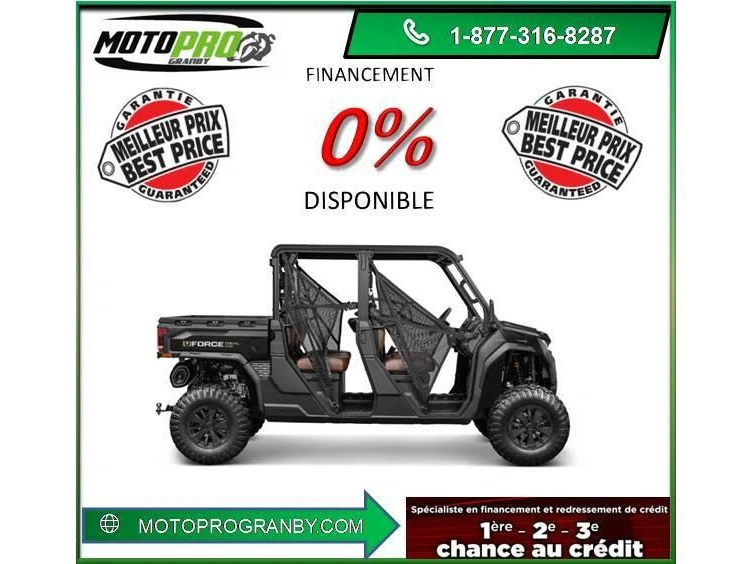 2026 Cfmoto Uforce U10 Pro Xl Uforce1000 U10 Pro Xl 6 Passagers 3 Cylindres alt