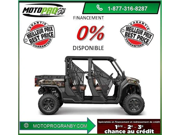 2026 Cfmoto Uforce U10 Pro Xl Uforce1000 U10 Pro Xl 6 Passagers 3 Cylindres Camo alt