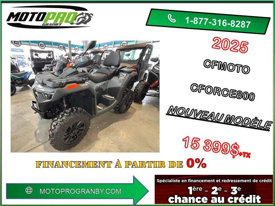 2025 Cfmoto Cforce 800 Touring Cforce800 Eps Cforce 800 Touring alt