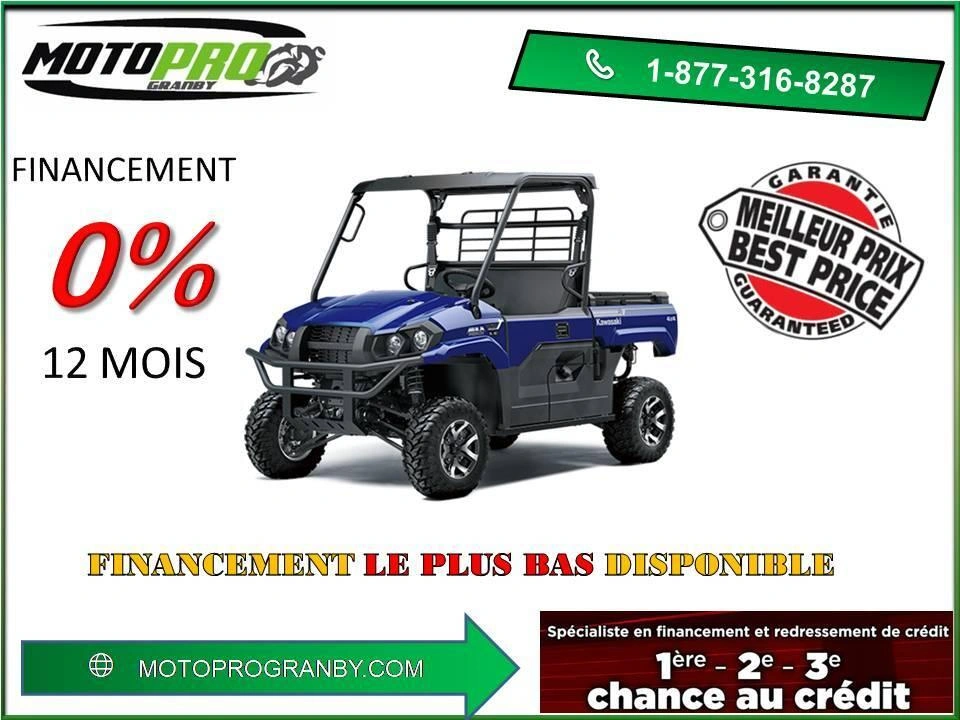 2026 Kawasaki Mule Pro-mx Eps Le Pro-mx Eps Le Toit Et Vitre Avant 700 alt