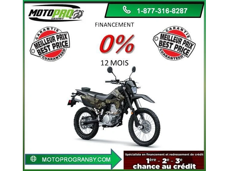 2026 Kawasaki Klx300 Klx300 Klx 300 Camo Semi Route alt