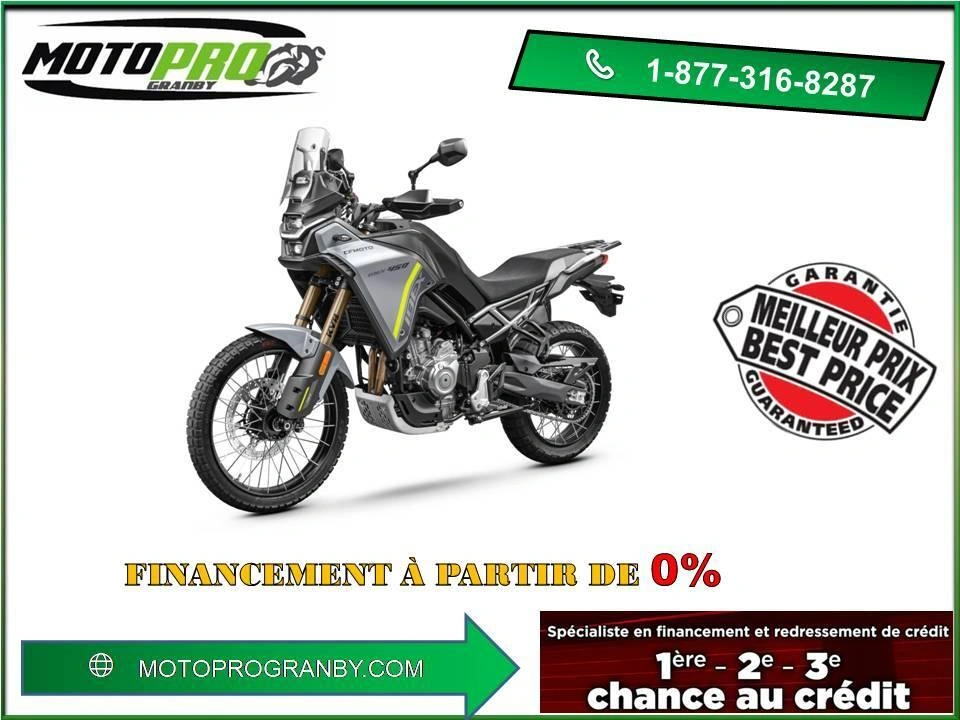 2025 Cfmoto Ibex450 Ibex 450 Ibex450 Leger Semi Route alt